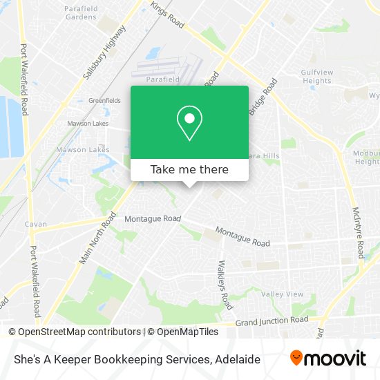 She's A Keeper Bookkeeping Services map