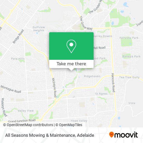 All Seasons Mowing & Maintenance map