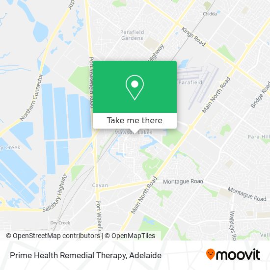 Prime Health Remedial Therapy map