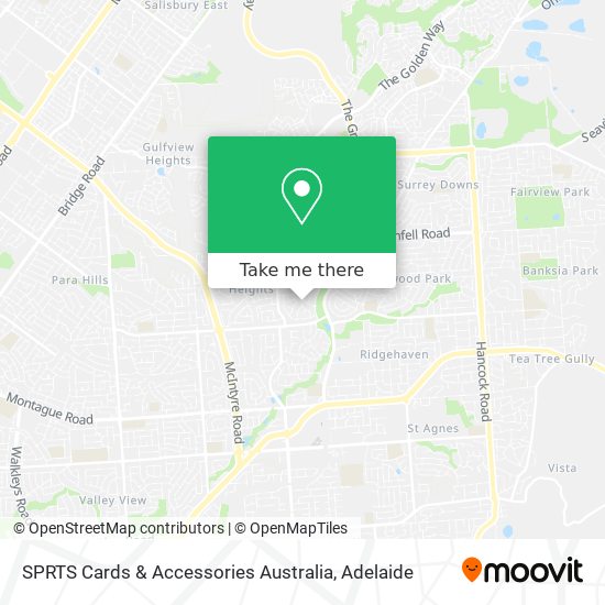 SPRTS Cards & Accessories Australia map