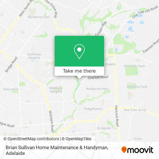 Mapa Brian Sullivan Home Maintenance & Handyman