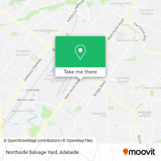 Northside Salvage Yard map