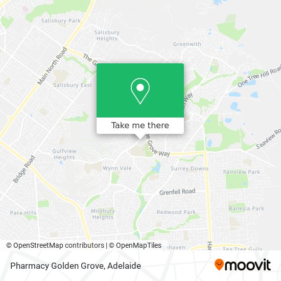 Pharmacy Golden Grove map