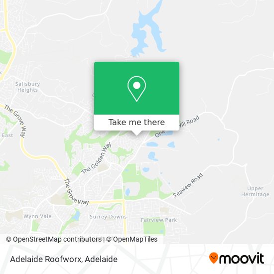 Adelaide Roofworx map