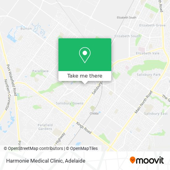 Harmonie Medical Clinic map