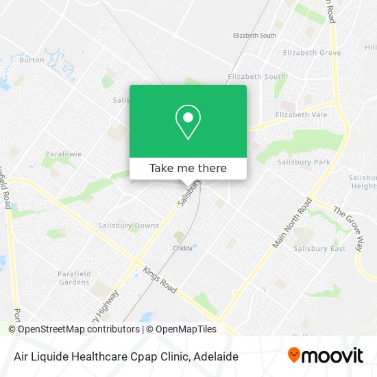 Mapa Air Liquide Healthcare Cpap Clinic