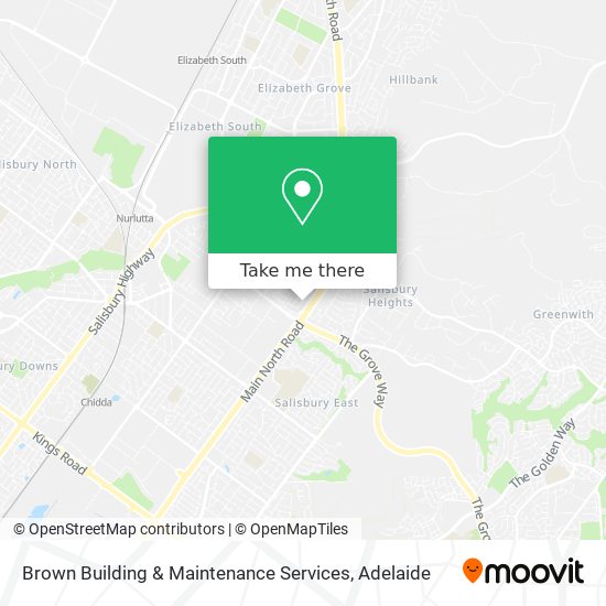 Brown Building & Maintenance Services map