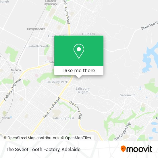 The Sweet Tooth Factory map