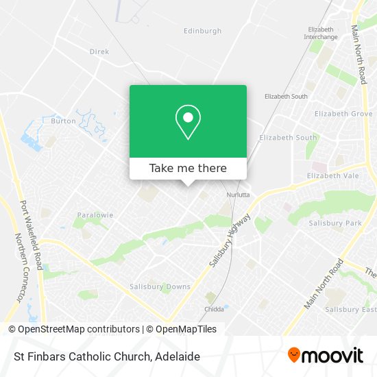 St Finbars Catholic Church map