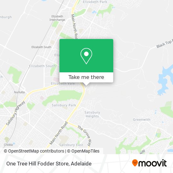 One Tree Hill Fodder Store map
