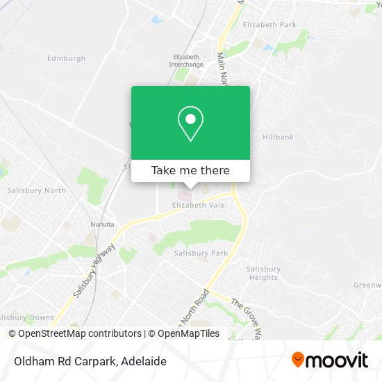 Mapa Oldham Rd Carpark