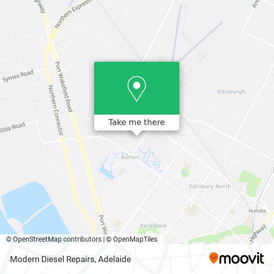 Modern Diesel Repairs map
