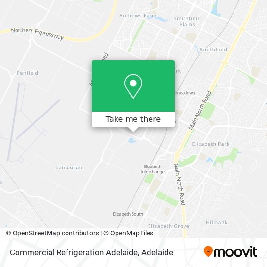 Commercial Refrigeration Adelaide map