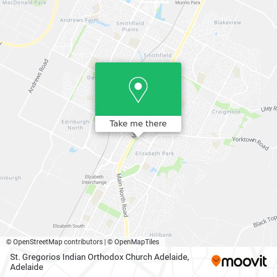 St. Gregorios Indian Orthodox Church Adelaide map