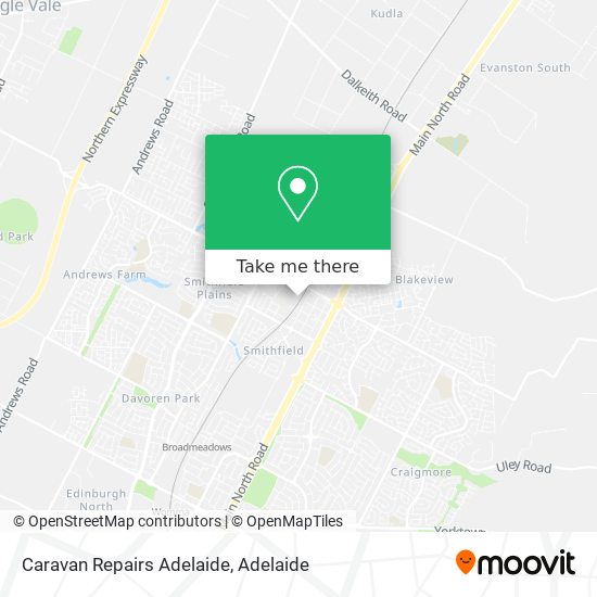 Mapa Caravan Repairs Adelaide