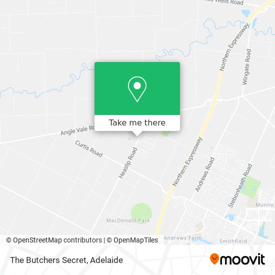 The Butchers Secret map