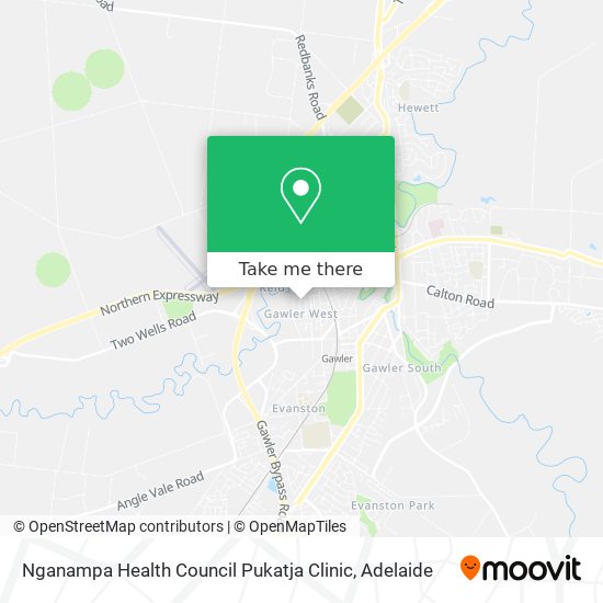 Nganampa Health Council Pukatja Clinic map