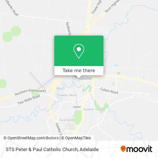 STS Peter & Paul Catholic Church map