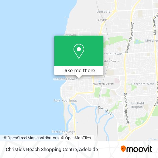 Christies Beach Shopping Centre map