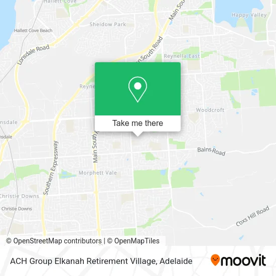ACH Group Elkanah Retirement Village map