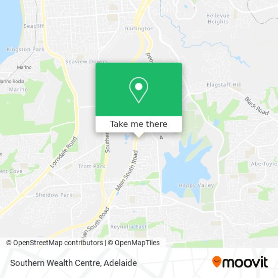 Southern Wealth Centre map