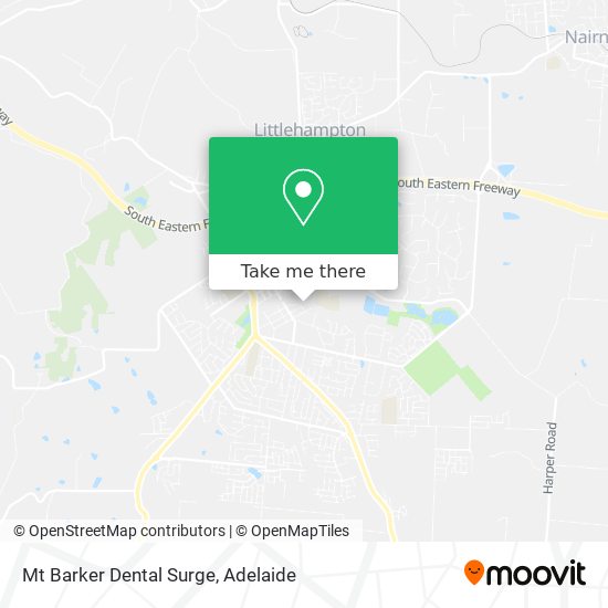 Mt Barker Dental Surge map