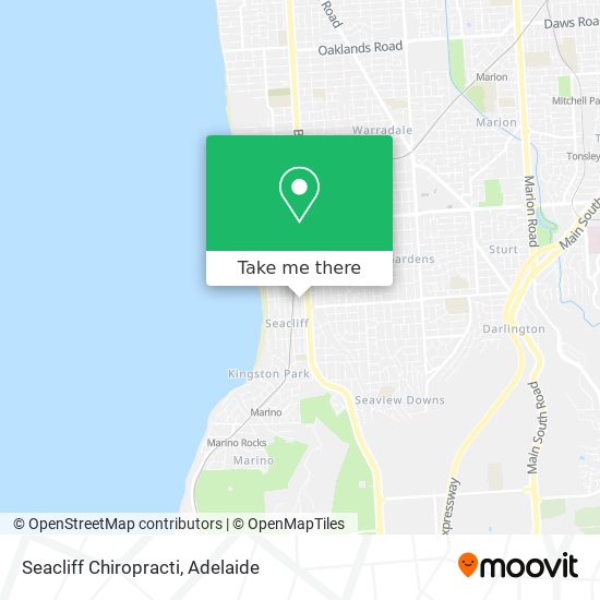 Seacliff Chiropracti map