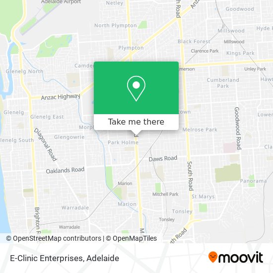 E-Clinic Enterprises map