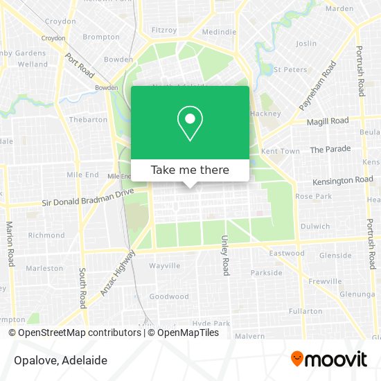 Opalove map