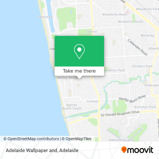 Adelaide Wallpaper and map