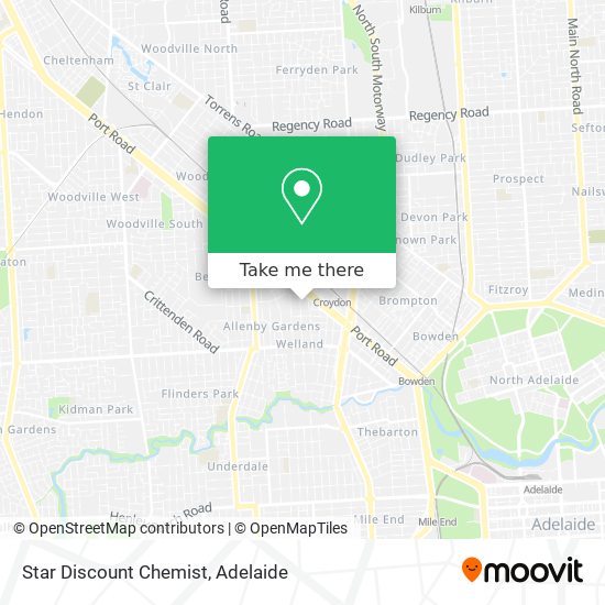 Star Discount Chemist map