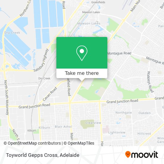 Toyworld Gepps Cross map