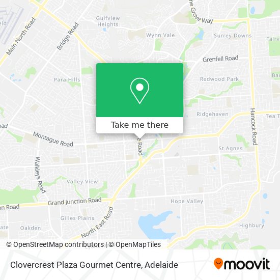 Mapa Clovercrest Plaza Gourmet Centre