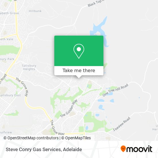 Steve Conry Gas Services map