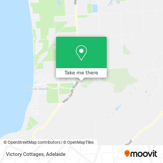 Victory Cottages map