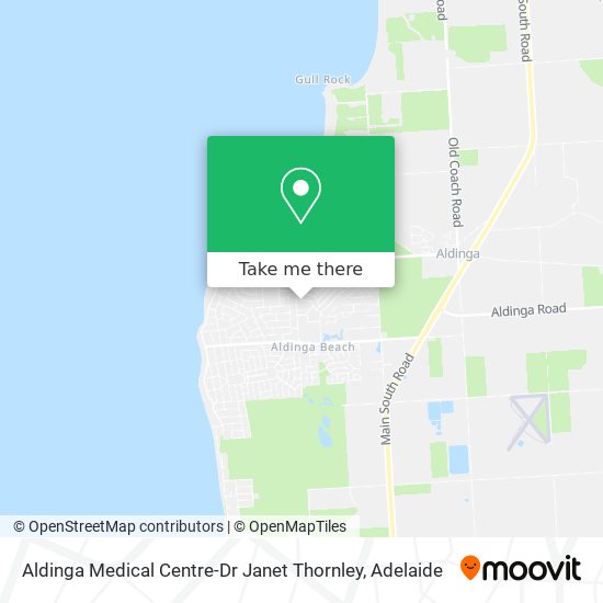 Aldinga Medical Centre-Dr Janet Thornley map