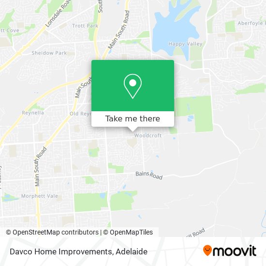 Mapa Davco Home Improvements