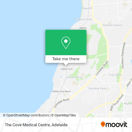 The Cove Medical Centre map