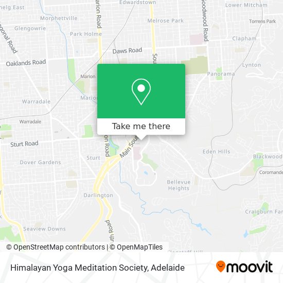 Mapa Himalayan Yoga Meditation Society