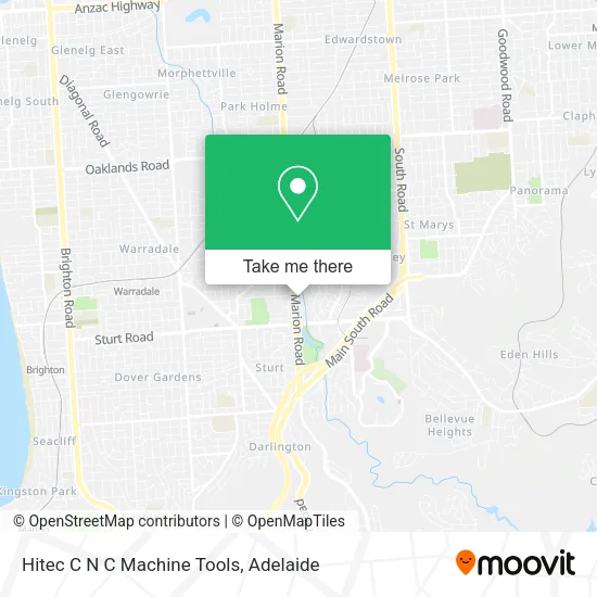 Hitec C N C Machine Tools map