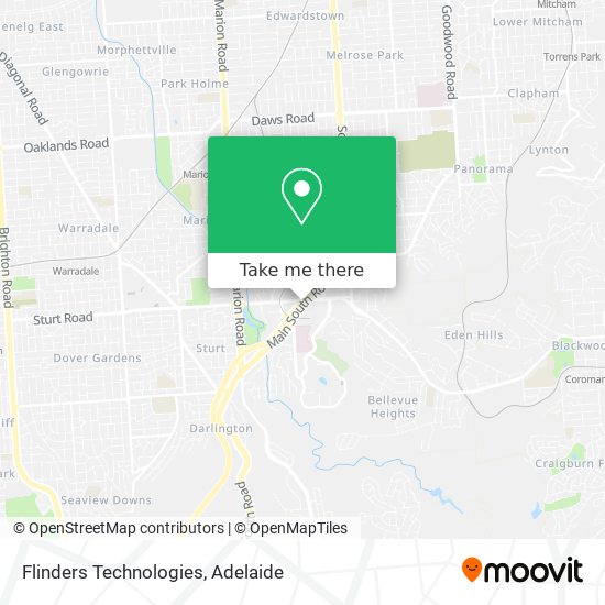 Flinders Technologies map