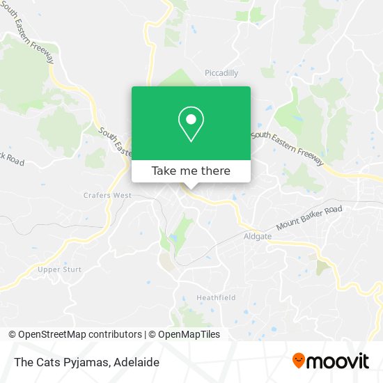 The Cats Pyjamas map