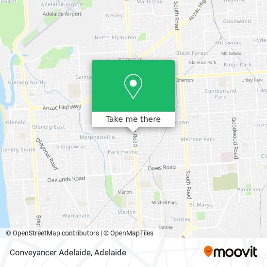 Mapa Conveyancer Adelaide