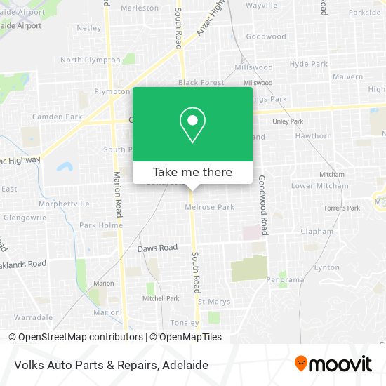 Volks Auto Parts & Repairs map
