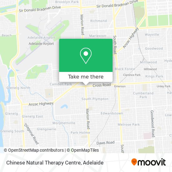 Mapa Chinese Natural Therapy Centre