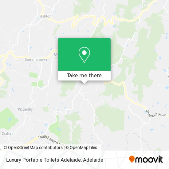 Luxury Portable Toilets Adelaide map