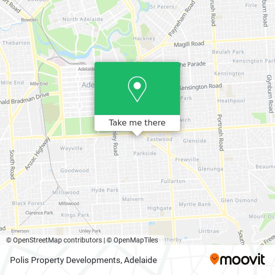 Polis Property Developments map