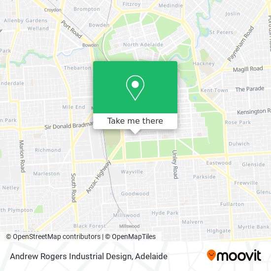 Mapa Andrew Rogers Industrial Design