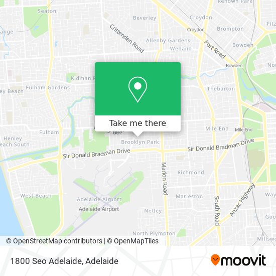 1800 Seo Adelaide map