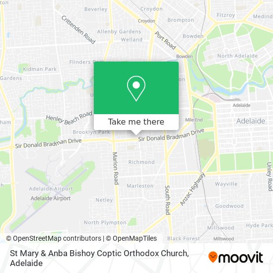 St Mary & Anba Bishoy Coptic Orthodox Church map